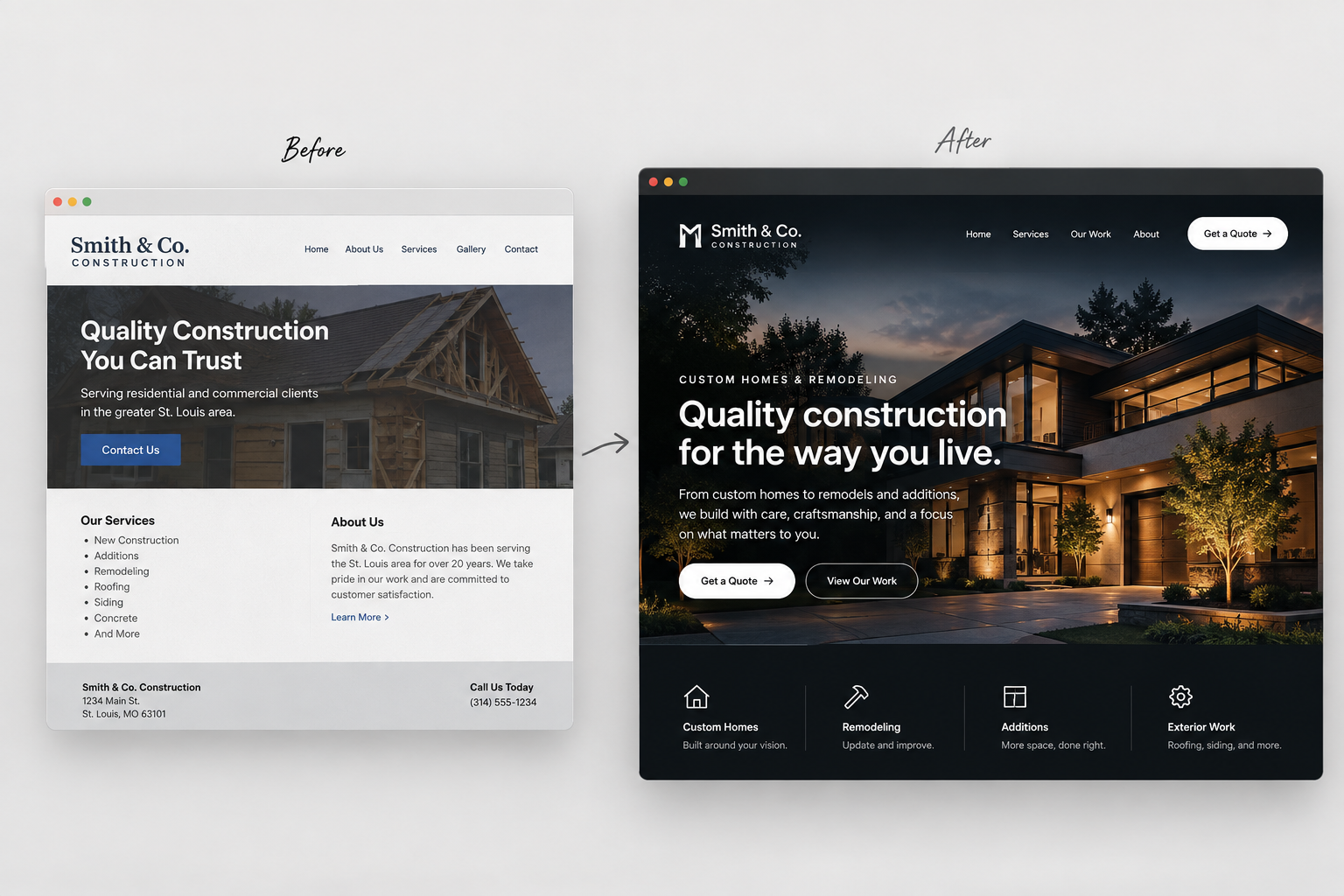 Website presentation image